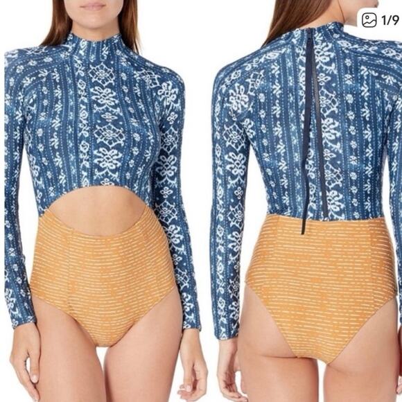Rip Curl Surf Shack Cheeky Coverage Long Sleeve - Picture 1 of 4